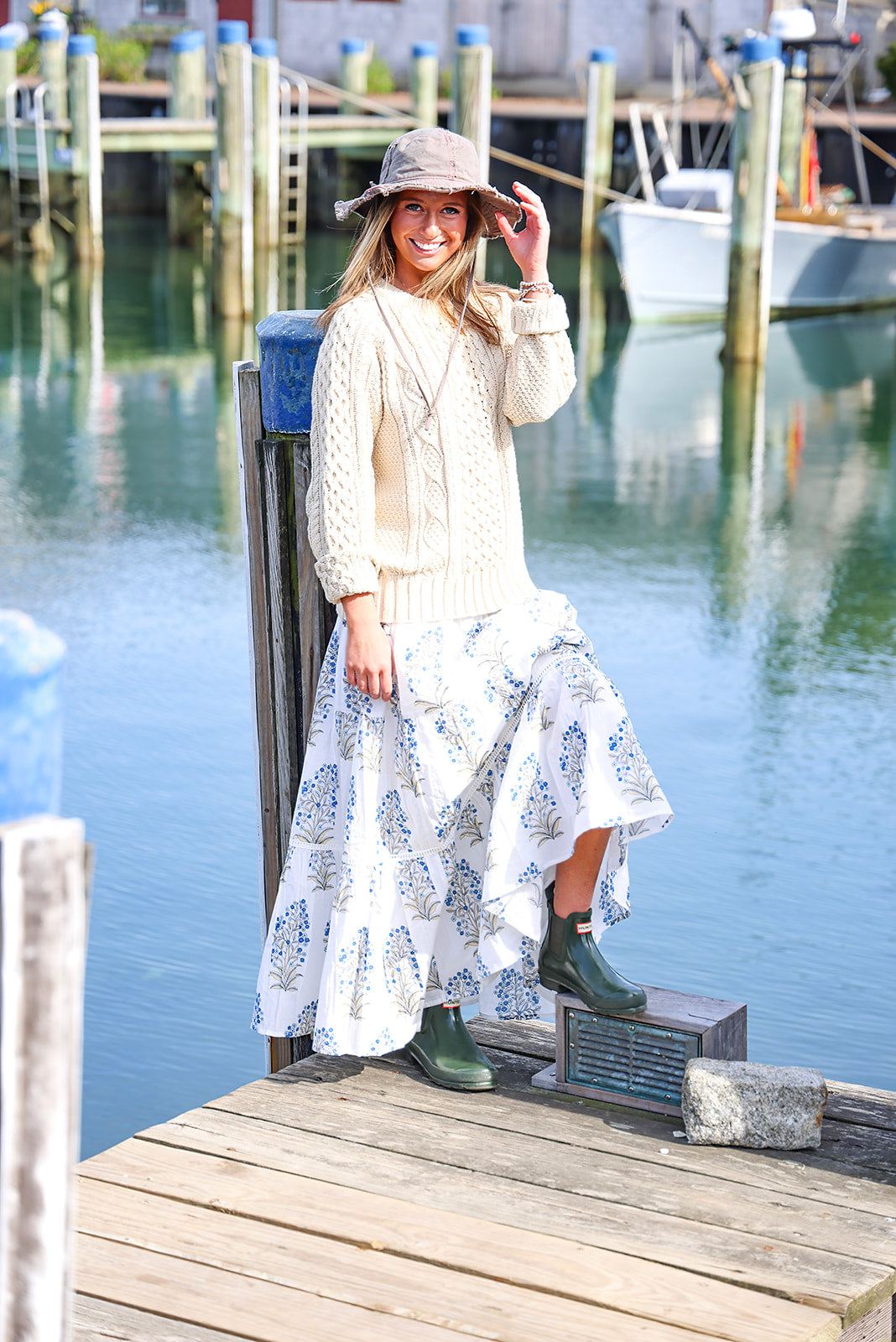 Dunes Skirt - Coastal Brahmin