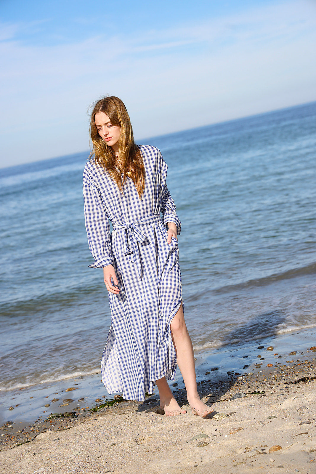 Gingham Kaftan