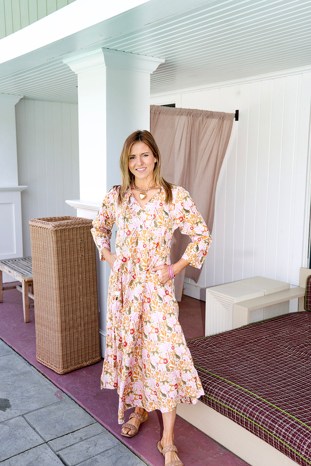 Pink City Kaftan