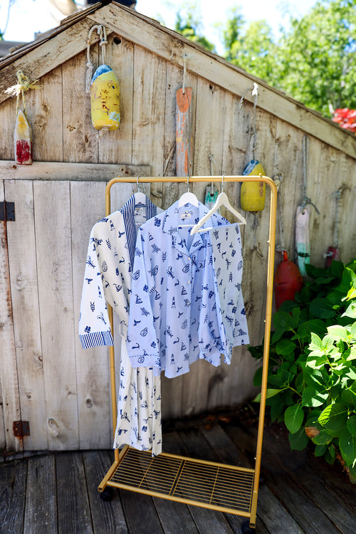 The New England Pajamas with Matching Tote