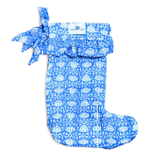 Quilted Holiday Stockings - Coastal Brahmin