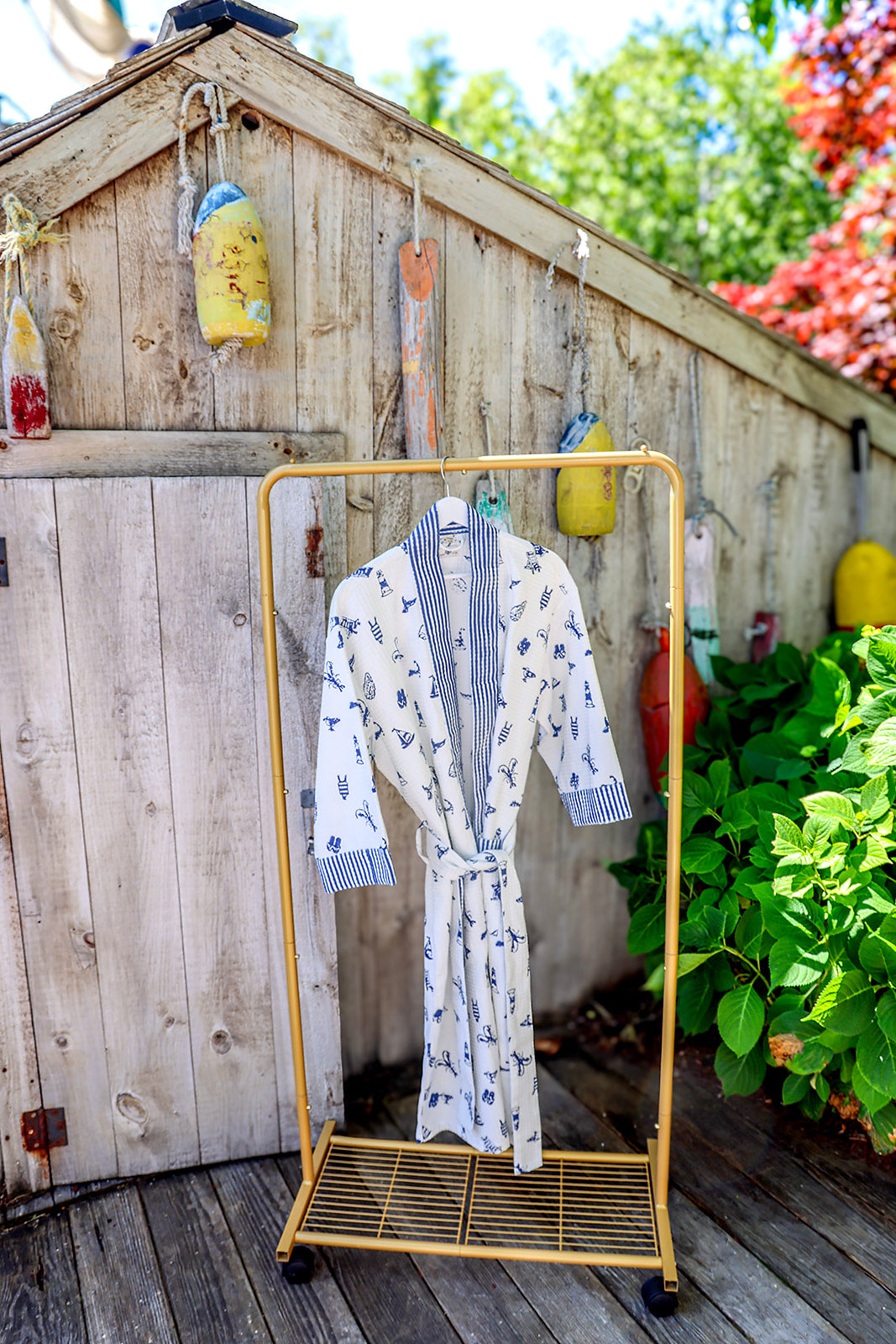 The New England Waffle Robe