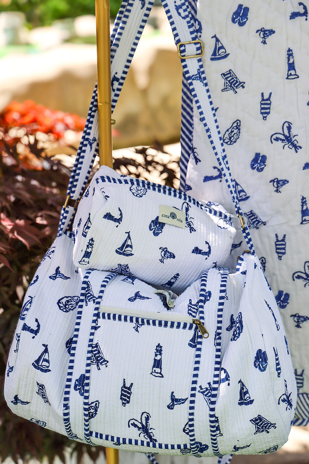 The New England Cosmetic Bag