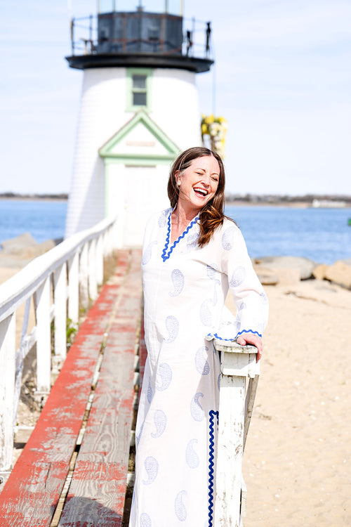 The Paisley Kaftan - Coastal Brahmin