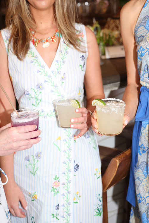 Tide & Bloom Wrap Dress - Coastal Brahmin