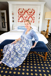 Coastal Blues Kaftan