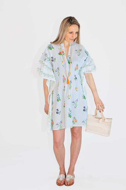 Model in kaftan