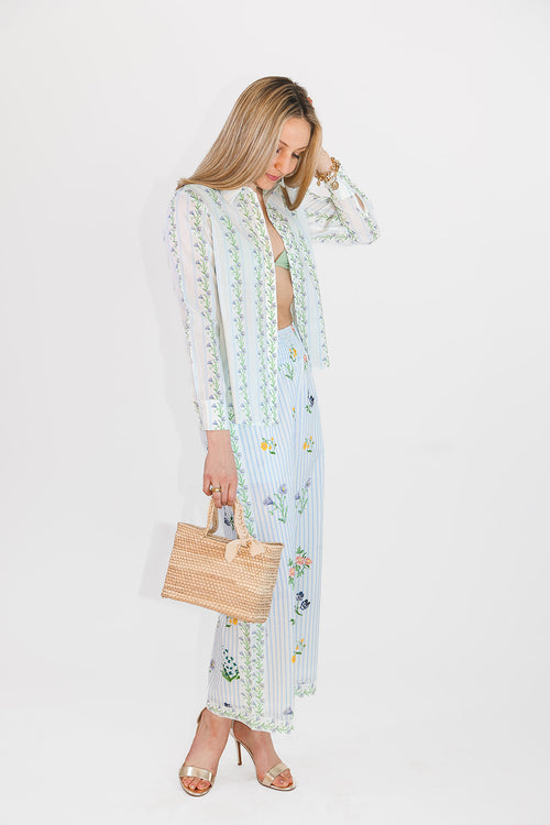 Tide & Bloom Blouse - Coastal Brahmin