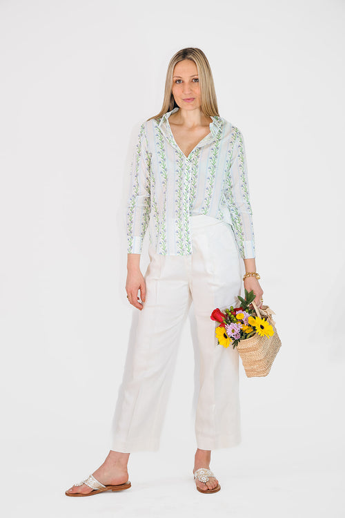 Tide & Bloom Blouse - Coastal Brahmin