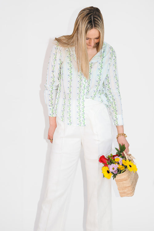 Tide & Bloom Blouse - Coastal Brahmin