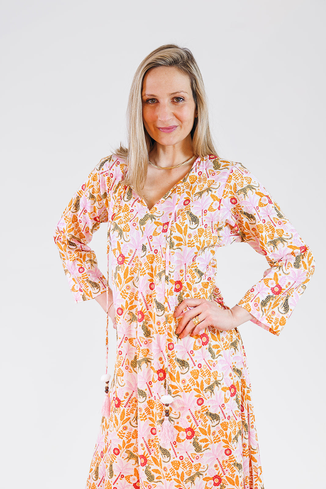 Pink City Kaftan
