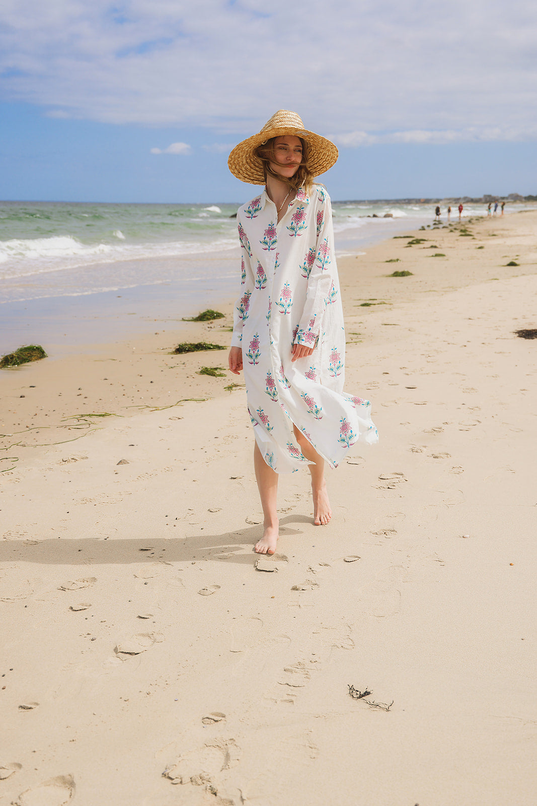 Bimini Cotton Shirt Dress