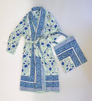 Cosanila Signature Quilted, Reversible Robe