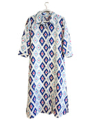 The Jackie Ikat Shirt Dress - Coastal Brahmin