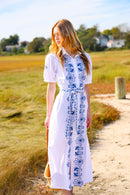 Watch Hill Cotton Poplin Dress - White