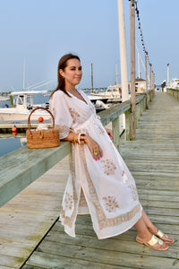 Brewster Caftan - Coastal Brahmin