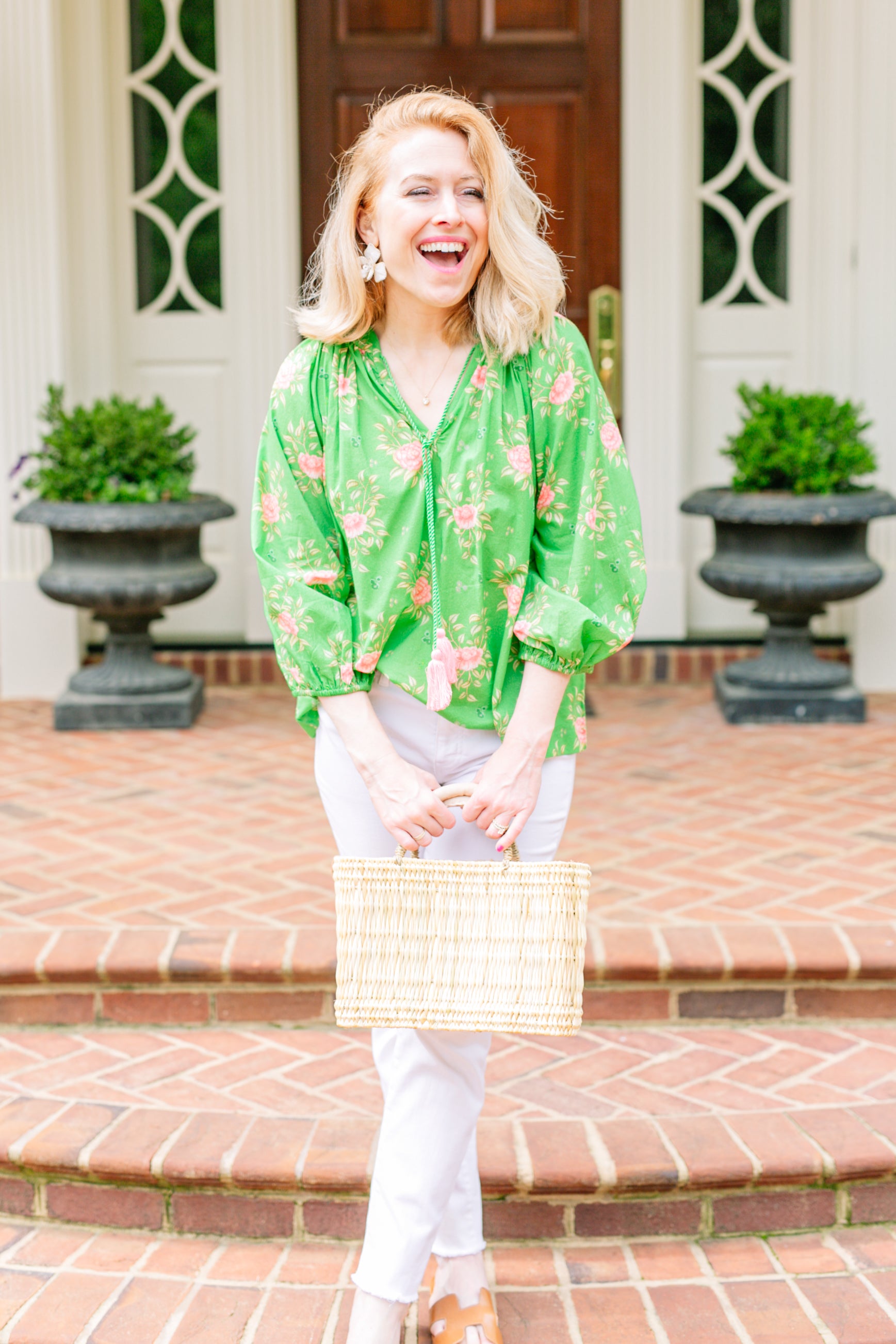 Coastal Garden Blouse