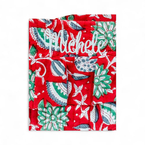 Quilted Holiday Stockings - Coastal Brahmin