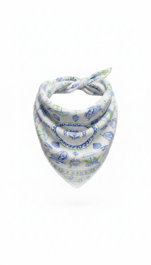 Cosanila Cotton Voile Signature Scarf
