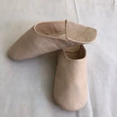 Womens Moroccan Leather Babouche Slippers