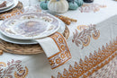 Give Thanks Tablecloth and Napkin Set - Coastal Brahmin